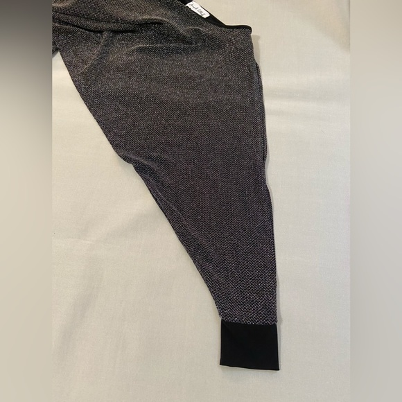 Joseph Ribkoff Tunic Size 6 Black Silver Metallic Dolma Sleeves - Picture 10 of 10